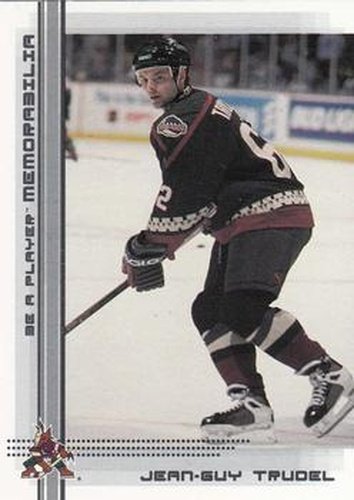 #260 Jean-Guy Trudel - Phoenix Coyotes - 2000-01 Be a Player Memorabilia Hockey