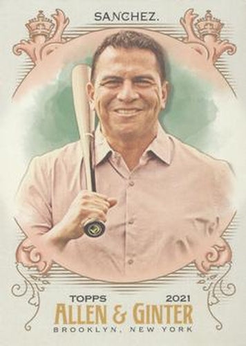 #260 Jesse Sanchez - 2021 Topps Allen & Ginter Baseball