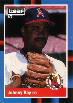 #260 Johnny Ray - California Angels - 1988 Leaf Baseball