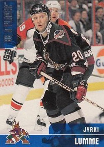 #260 Jyrki Lumme - Phoenix Coyotes - 1999-00 Be a Player Memorabilia Hockey