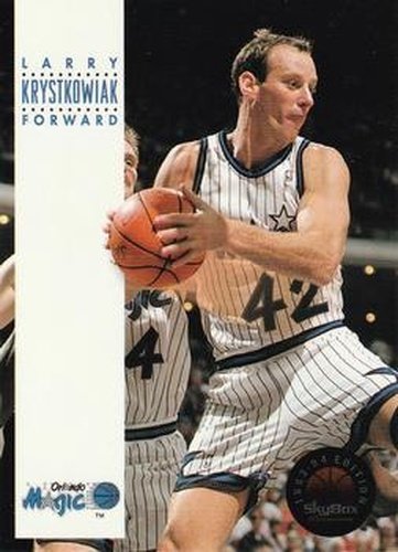 #260 Larry Krystkowiak - Orlando Magic - 1993-94 SkyBox Premium Basketball