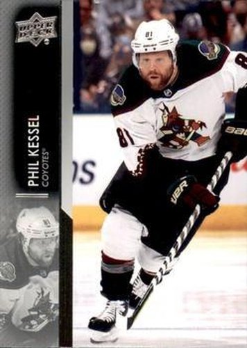#260 Phil Kessel - Arizona Coyotes - 2021-22 Upper Deck Hockey