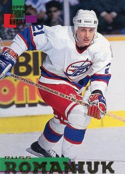 #260 Russ Romaniuk - Winnipeg Jets - 1994-95 Stadium Club Hockey