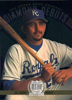 #260 Sal Fasano - Kansas City Royals - 1996 Upper Deck Baseball
