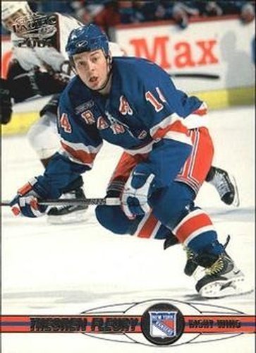 #260 Theoren Fleury - New York Rangers - 2000-01 Pacific Hockey