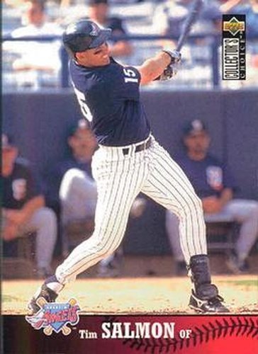 #260 Tim Salmon - Anaheim Angels - 1997 Collector's Choice Baseball