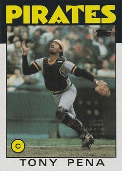 #260 Tony Pena - Pittsburgh Pirates - 1986 Topps Baseball