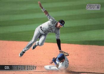 #260 Trevor Story - Colorado Rockies - 2021 Stadium Club Baseball