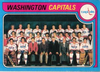 #260 Washington Capitals Team - Washington Capitals - 1979-80 O-Pee-Chee Hockey
