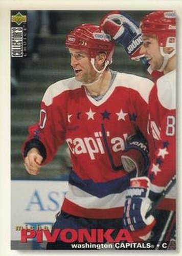 #260 Michal Pivonka - Washington Capitals - 1995-96 Collector's Choice Hockey