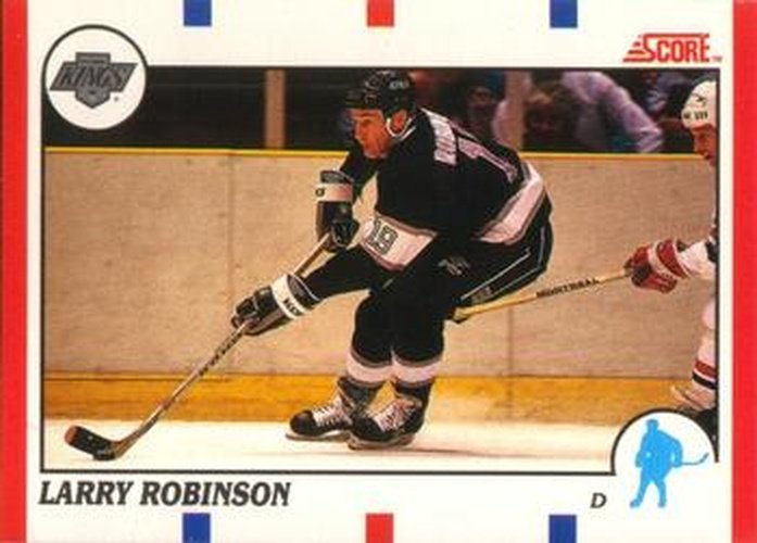 #260 Larry Robinson - Los Angeles Kings - 1990-91 Score Canadian Hockey