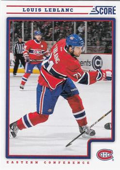 #260 Louis Leblanc - Montreal Canadiens - 2012-13 Score Hockey
