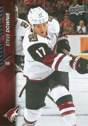 #260 Steve Downie - Arizona Coyotes - 2015-16 Upper Deck Hockey