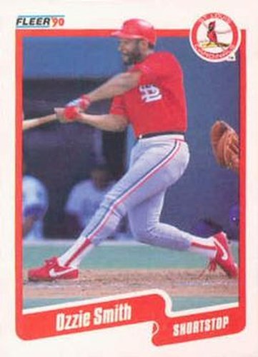 #260 Ozzie Smith - St. Louis Cardinals - 1990 Fleer USA Baseball