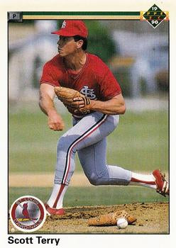 #260 Scott Terry - St. Louis Cardinals - 1990 Upper Deck Baseball