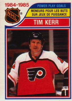 #260 Tim Kerr - Philadelphia Flyers - 1985-86 O-Pee-Chee Hockey