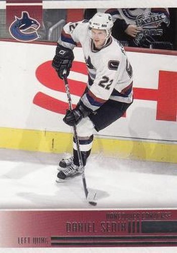 #260 Daniel Sedin - Vancouver Canucks - 2004-05 Pacific Hockey