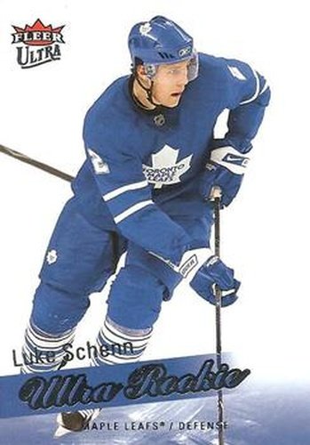 #260 Luke Schenn - Toronto Maple Leafs - 2008-09 Ultra Hockey