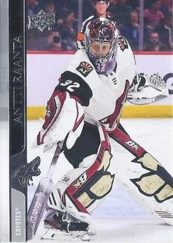 #260 Antti Raanta - Arizona Coyotes - 2020-21 Upper Deck Hockey