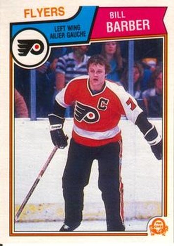 #260 Bill Barber - Philadelphia Flyers - 1983-84 O-Pee-Chee Hockey
