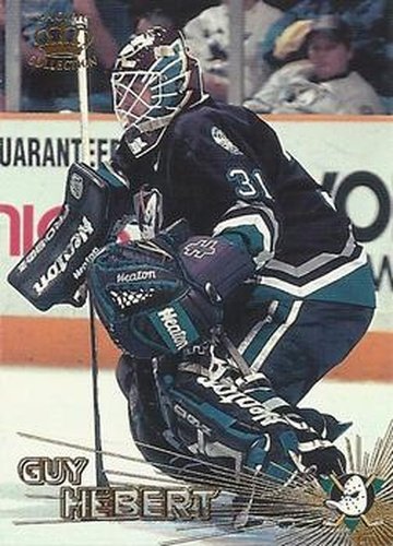 #260 Guy Hebert - Anaheim Mighty Ducks - 1997-98 Pacific Crown Hockey