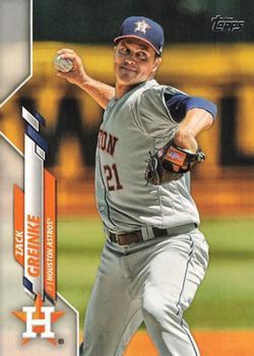 #260 Zack Greinke - Houston Astros - 2020 Topps Baseball