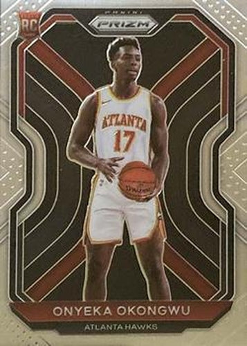 #260b Onyeka Okongwu - Atlanta Hawks - 2020-21 Panini Prizm Basketball