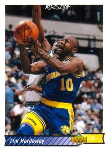 #261 Tim Hardaway - Golden State Warriors - 1992-93 Upper Deck Basketball