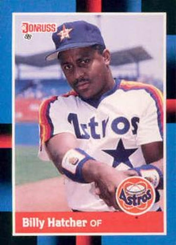 #261 Billy Hatcher - Houston Astros - 1988 Donruss Baseball