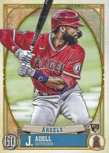 #261 Jo Adell - Los Angeles Angels - 2021 Topps Gypsy Queen Baseball