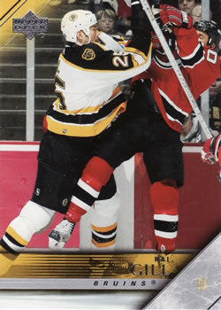 #261 Hal Gill - Boston Bruins - 2005-06 Upper Deck Hockey