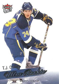 #261 T.J. Oshie - St. Louis Blues - 2008-09 Ultra Hockey