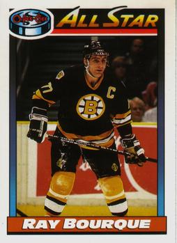 #261 Ray Bourque - Boston Bruins - 1991-92 O-Pee-Chee Hockey