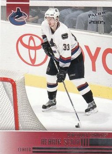 #261 Henrik Sedin - Vancouver Canucks - 2004-05 Pacific Hockey