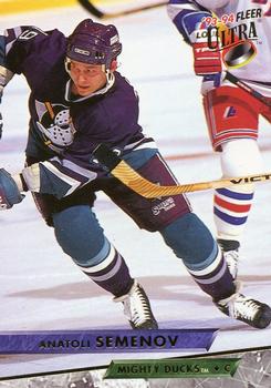#261 Anatoli Semenov - Anaheim Mighty Ducks - 1993-94 Ultra Hockey