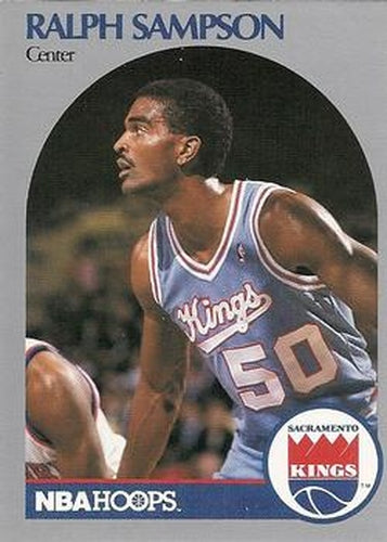 #261 Ralph Sampson - Sacramento Kings - 1990-91 Hoops Basketball