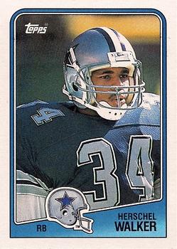 #261 Herschel Walker - Dallas Cowboys - 1988 Topps Football