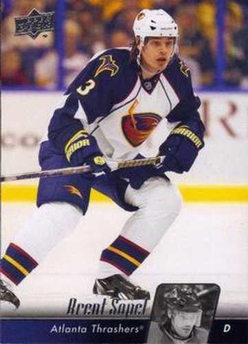 #261 Brent Sopel - Atlanta Thrashers - 2010-11 Upper Deck Hockey