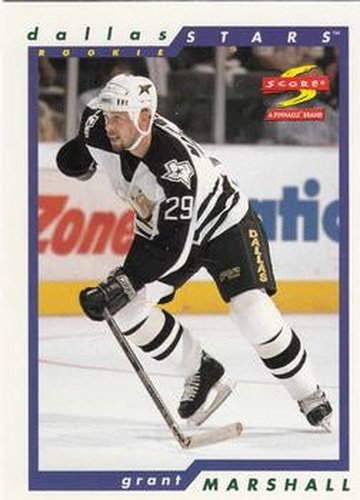 #261 Grant Marshall - Dallas Stars - 1996-97 Score Hockey