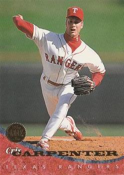 #261 Cris Carpenter - Texas Rangers - 1994 Leaf Baseball
