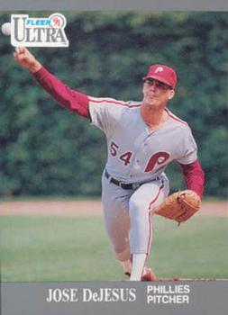 #261 Jose DeJesus - Philadelphia Phillies - 1991 Ultra Baseball