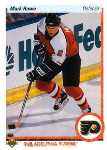 #261 Mark Howe - Philadelphia Flyers - 1990-91 Upper Deck Hockey