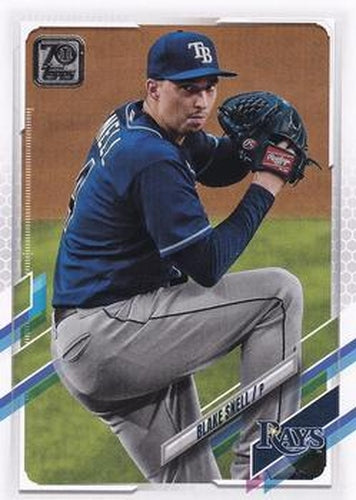 #261 Blake Snell - Tampa Bay Rays - 2021 Topps Baseball