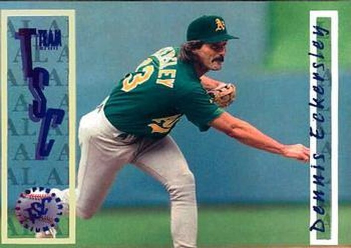 #261 Dennis Eckersley - Oakland Athletics - 1996 Stadium Club Baseball