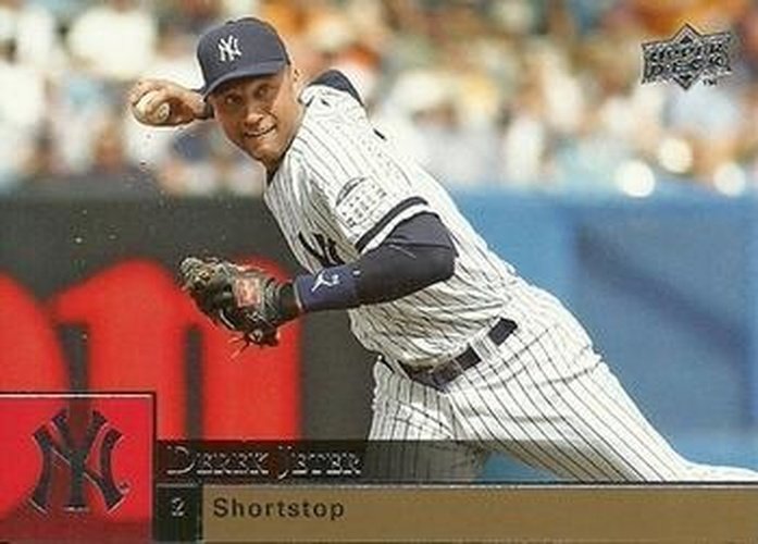 #261 Derek Jeter - New York Yankees - 2009 Upper Deck Baseball