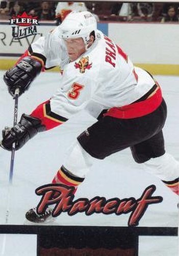 #261 Dion Phaneuf - Calgary Flames - 2005-06 Ultra Hockey