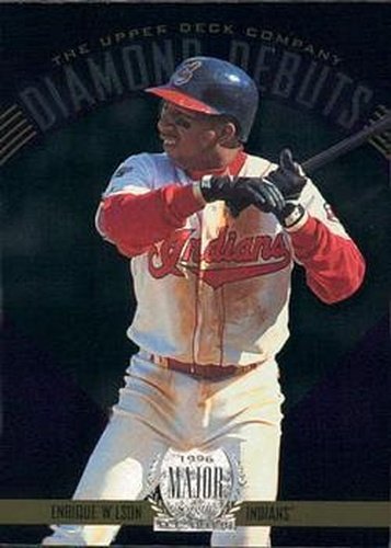 #261 Enrique Wilson - Cleveland Indians - 1996 Upper Deck Baseball