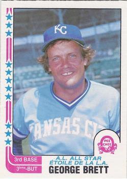 #261 George Brett - Kansas City Royals - 1982 O-Pee-Chee Baseball