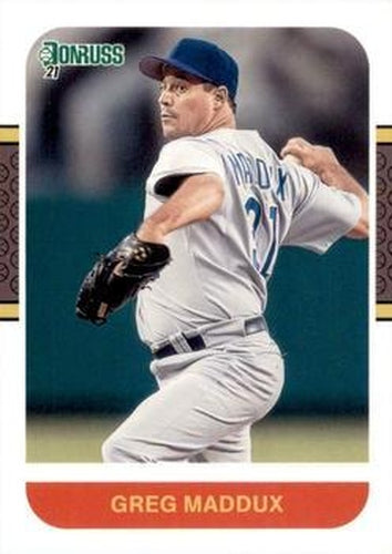 #261 Greg Maddux - Chicago Cubs - 2021 Donruss Baseball