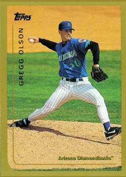 #261 Gregg Olson - Arizona Diamondbacks - 1999 Topps Baseball